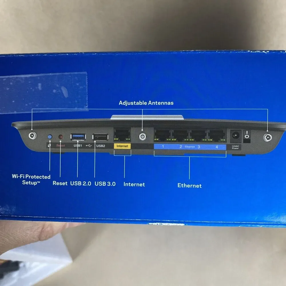 Linksys AC1900 Dual Band Smart Wi-Fi Router Open Box *Missing One Antenna* READ‎